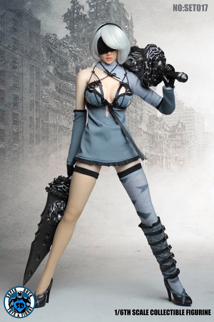 Android 2B figurine from Nier: Automata - NSFW, My, , NIER Automata, Yorha unit No 2 type B, Android, Games, Computer games, Collection, Gsoldiers, Longpost