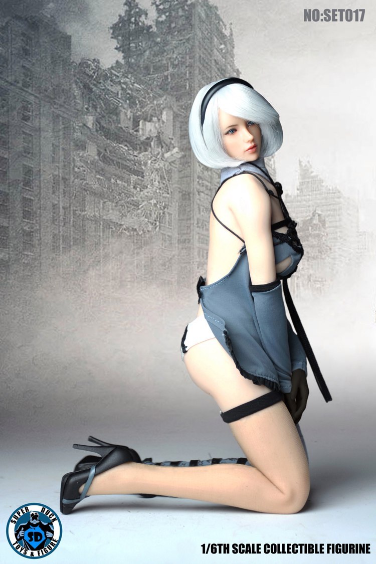 Android 2B figurine from Nier: Automata - NSFW, My, , NIER Automata, Yorha unit No 2 type B, Android, Games, Computer games, Collection, Gsoldiers, Longpost