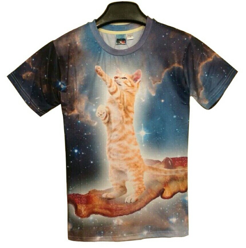 A bit of fashion from aliexpress - T-shirt, cat, Fashion, AliExpress, Aliexpress, Longpost, First long post, Chinese goods