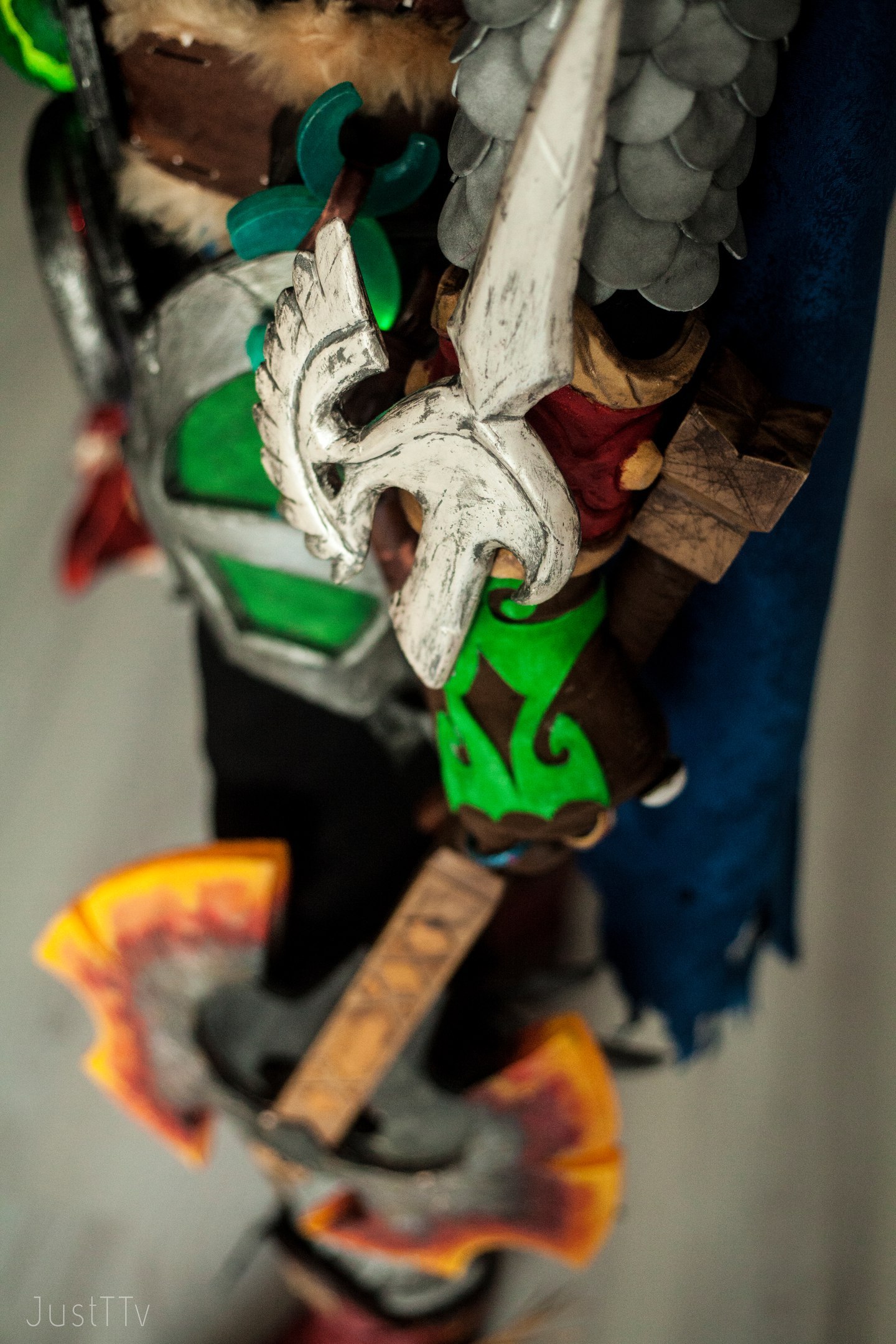 Cosplay - My, , , Twitchtv, , , Dota 2, Cosplay, Craft, Longpost