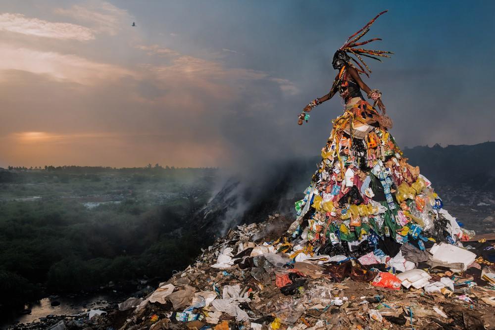 African trash gods - Africa, Garbage, Art, Longpost