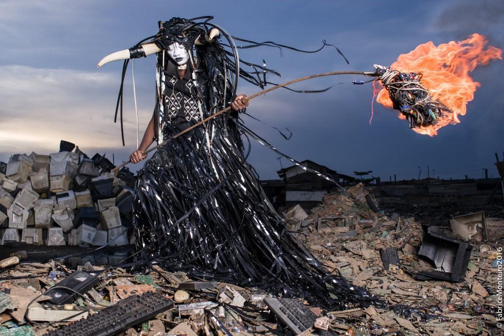 African trash gods - Africa, Garbage, Art, Longpost