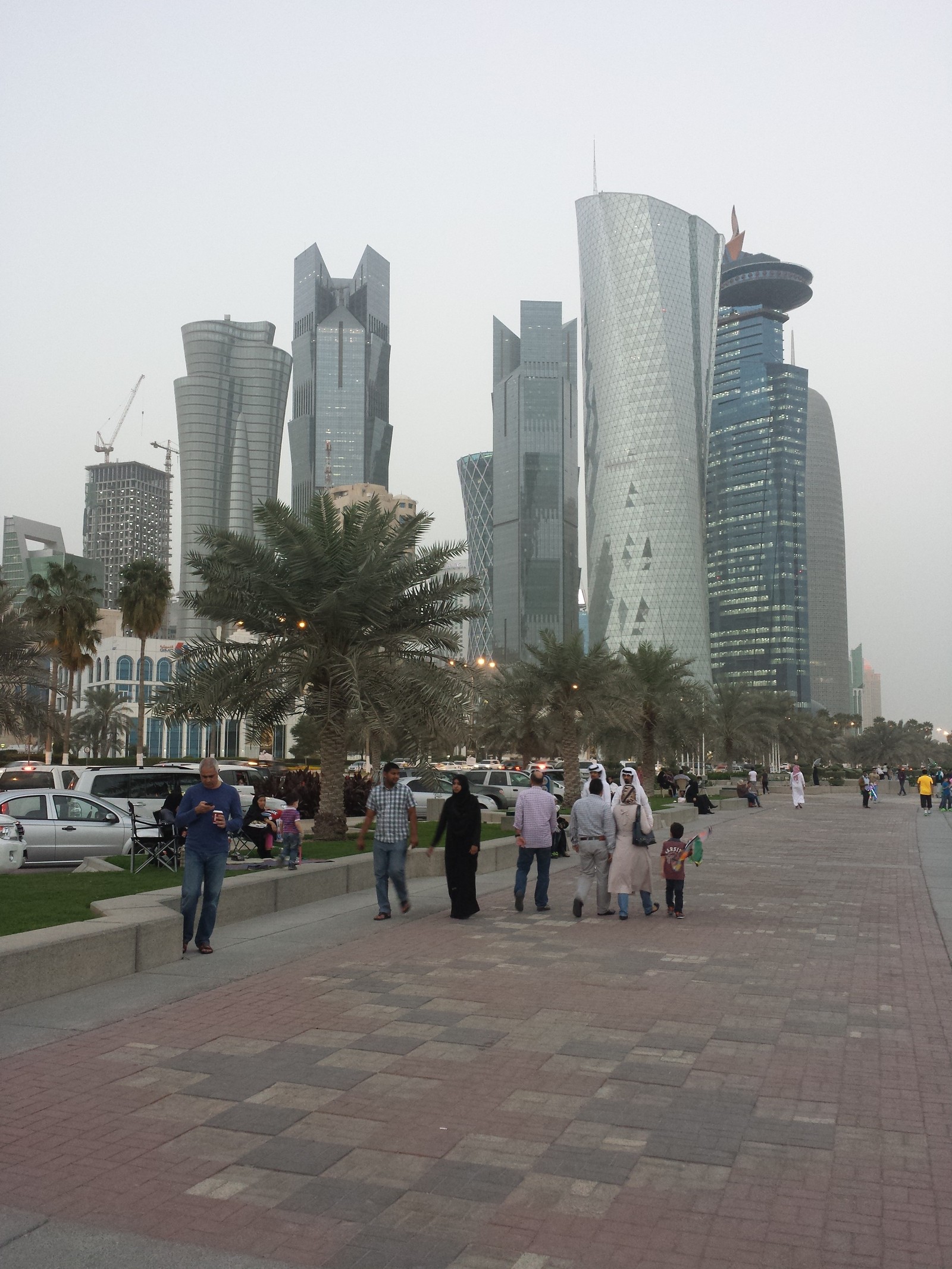 Qatar, Doha, 2016 - Qatar, Travels, Town, Skyscraper, Longpost