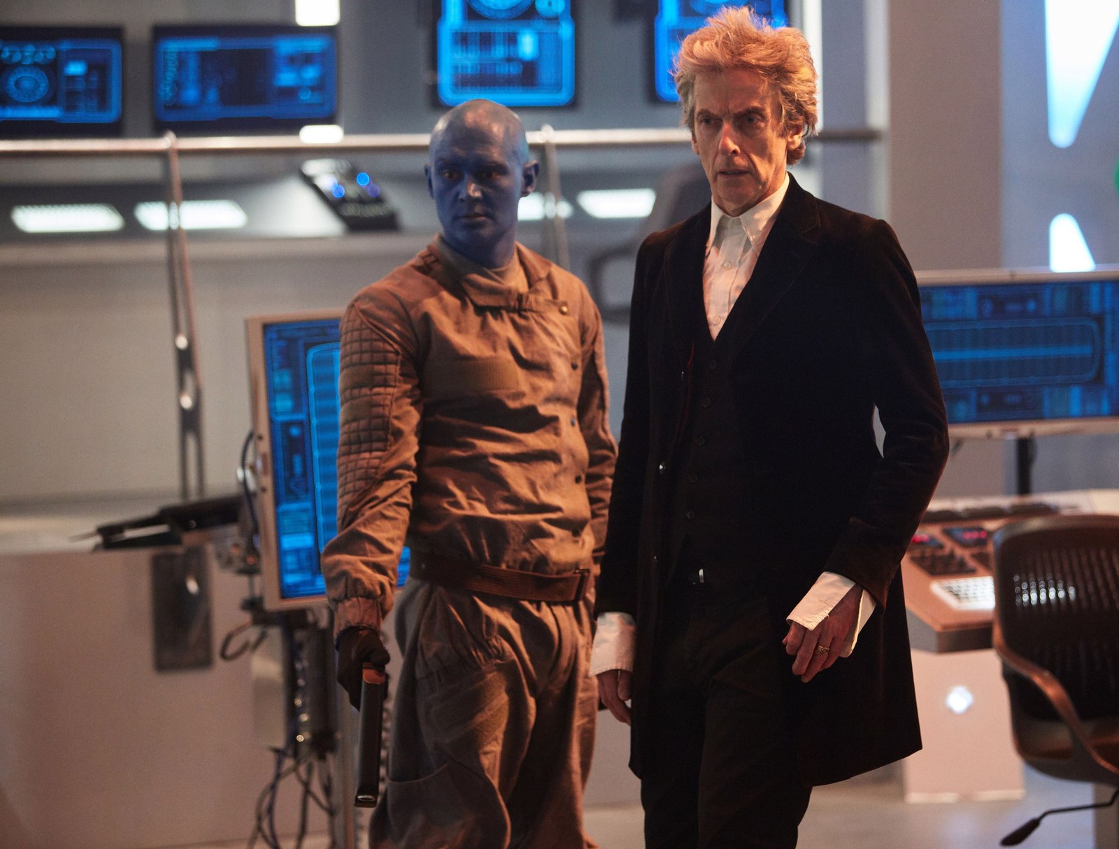 More promo photos from the filming of episode 11 - Doctor, Doctor Who, Season 10, The final, , Longpost, Spoiler