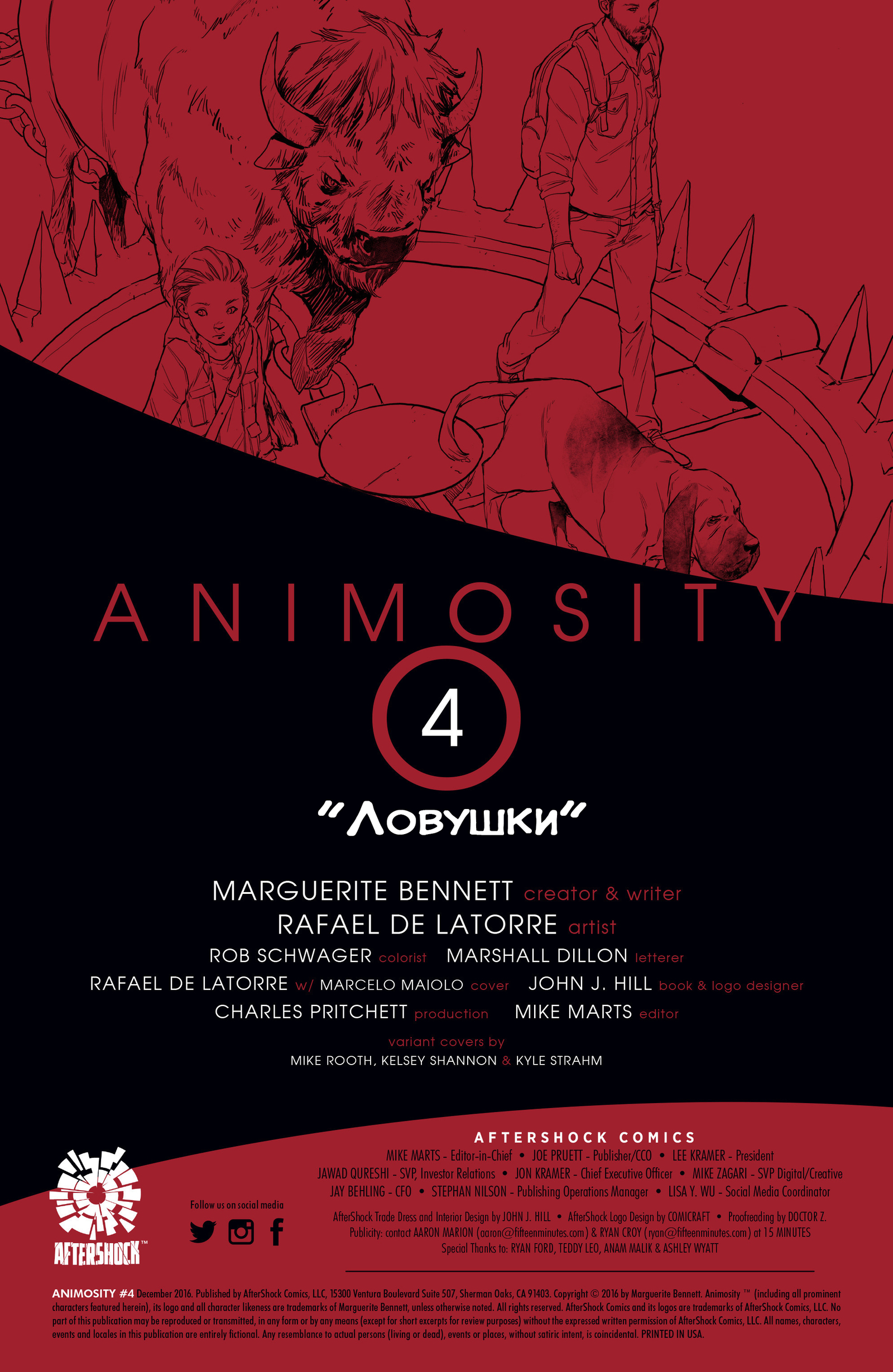 Animosity 4 release. Traps. Part 1 - My, Animosity, Comics, Aftershock Comics, Longpost