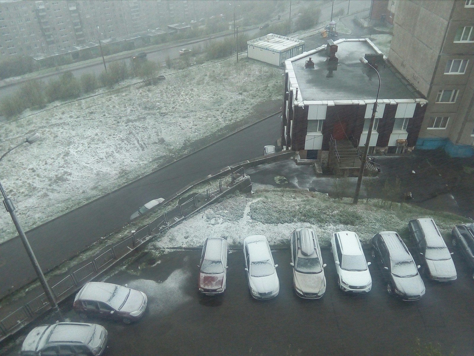 And again summer in Murmansk. - My, Weather, Murmansk, Summer