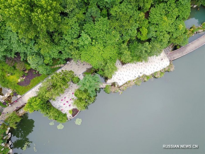 Guiyang - the city of a thousand parks - Ecology, Beautification, Landscape design, Longpost, Guiyang