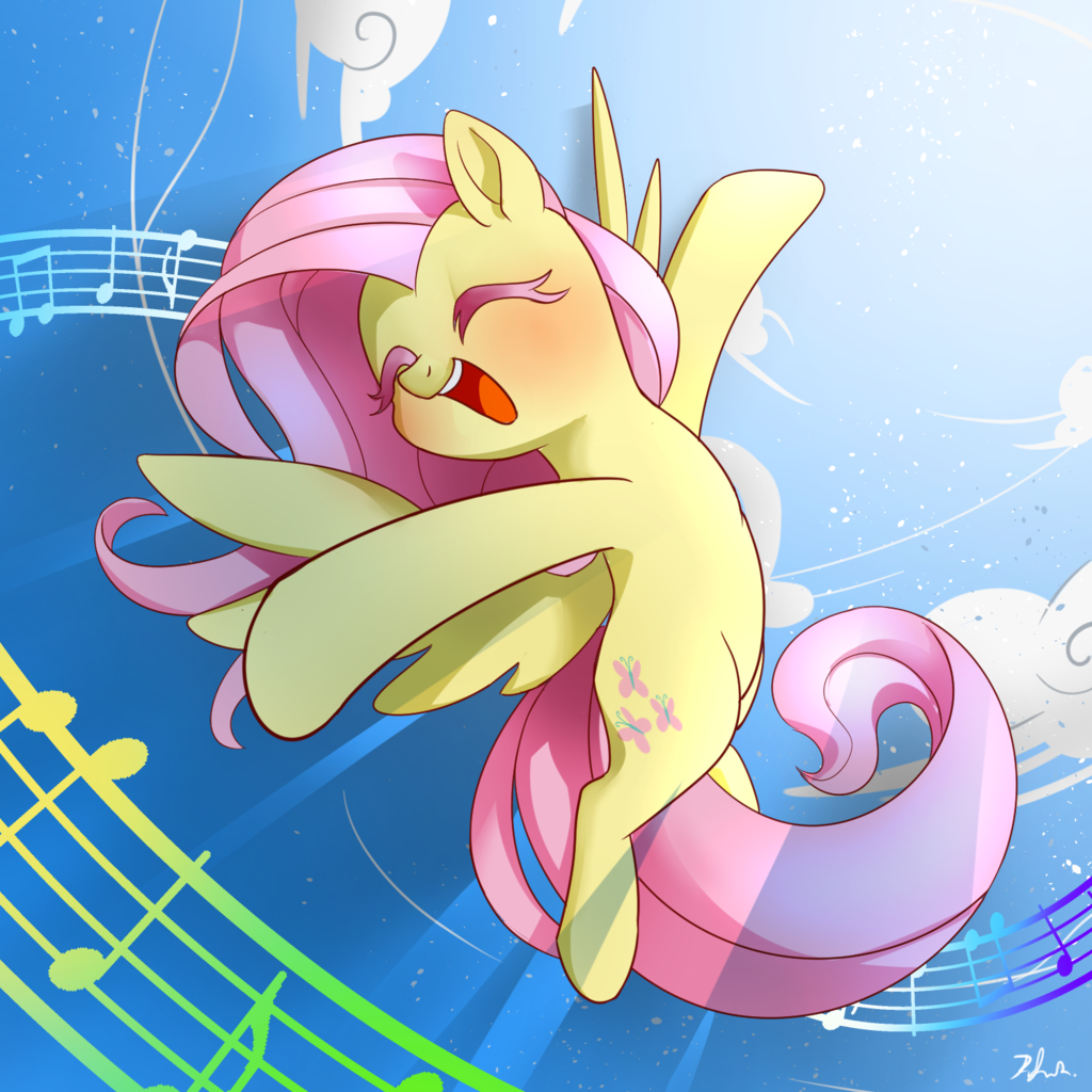 Music - My Little Pony, Fluttershy, PonyArt