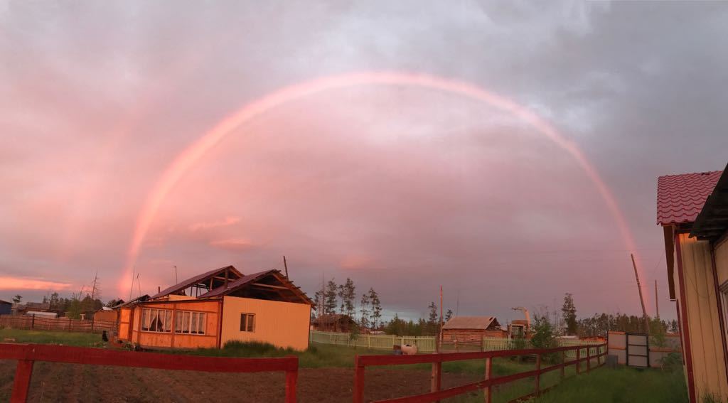 June 21 - the longest day of the year (Yakutia) - My, Yakutia, Village, The photo, My