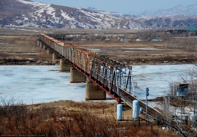 Российско-северокорейская граница | Пикабу