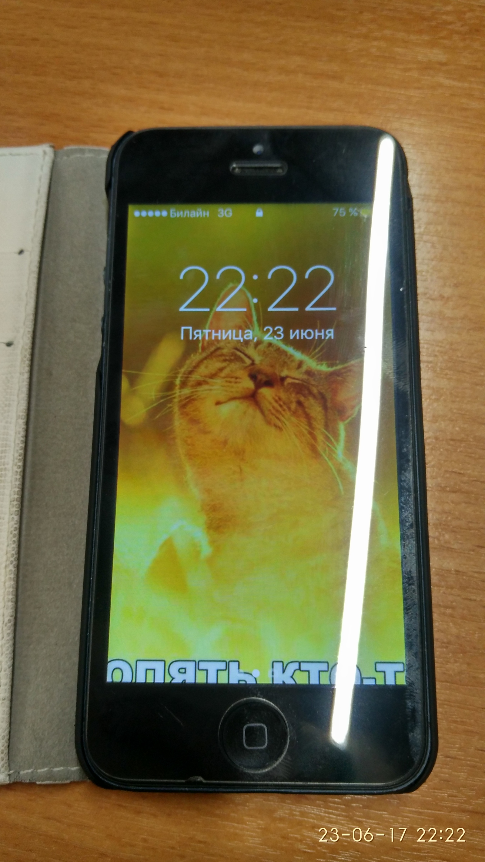 Found Iphone 5. Please to the top. - Telephone, In good hands, iPhone 5, Lost, Longpost