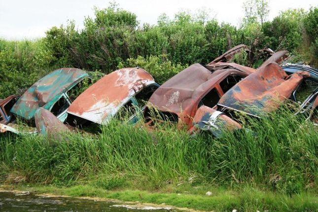 Coastal fortifications from rare cars (USA, Detroit). - USA, Detroit, Abandoned, A world without people, Longpost