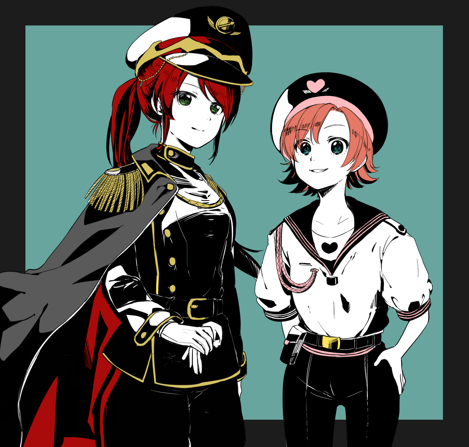 Ready to sail! - RWBY, Pyrrha nikos, Nora valkyrie, Anime, Not anime