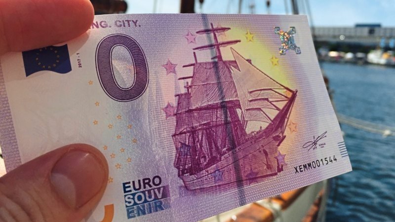 In Germany, they printed a batch of banknotes with a face value of zero euros. - Numismatics, Germany, Germans, news