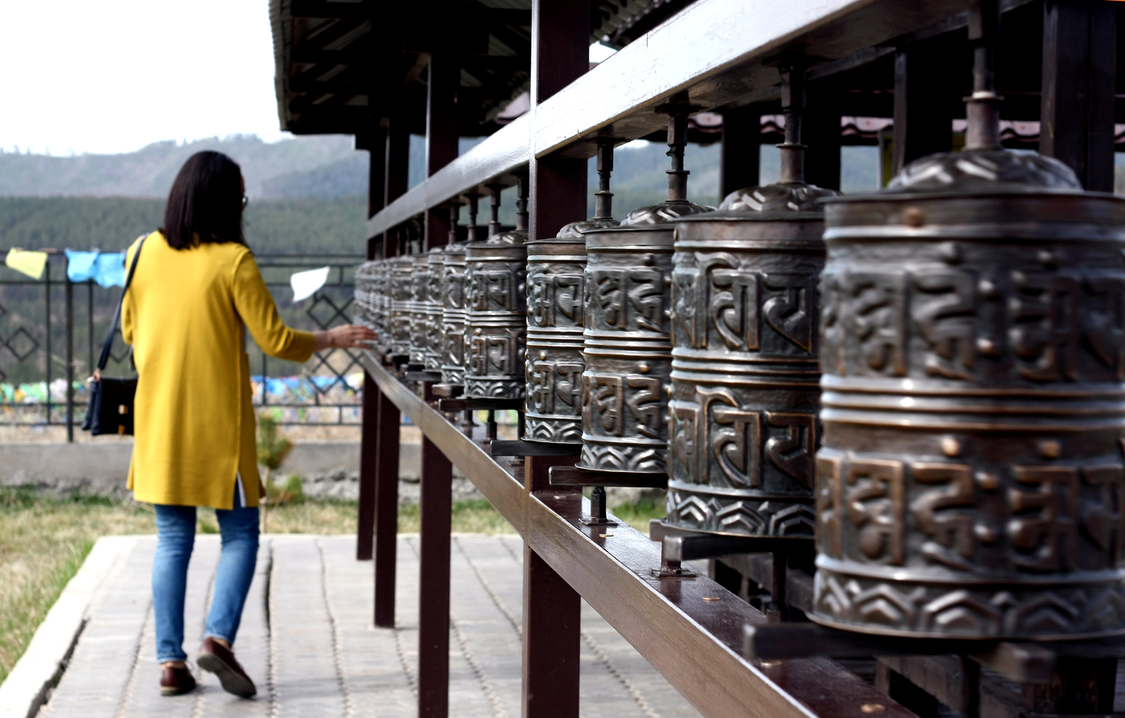 Photo from the datsan Rinpoche bagsha in Ulan-Ude - My, The photo, Buryatia, Buddhism, Temple, Longpost