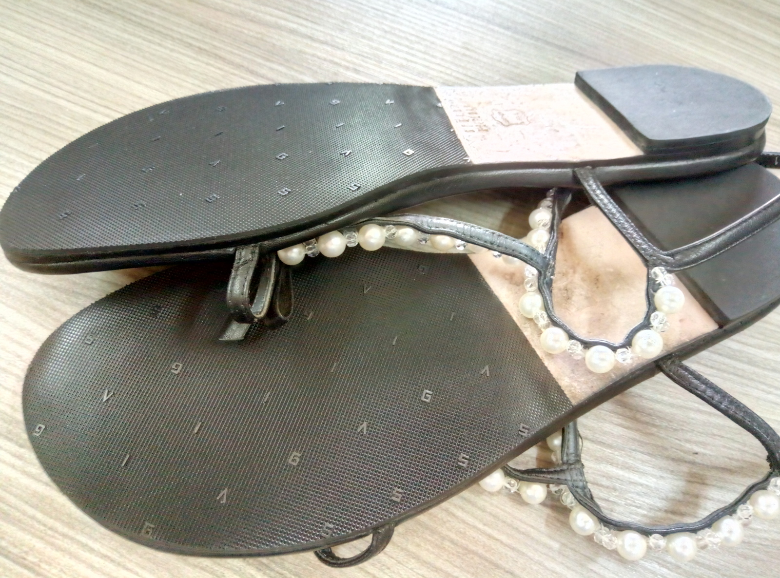 Restoration of summer sandals (flip flops) - My, Repair, , Liquid Skin, Shoe repair, Longpost