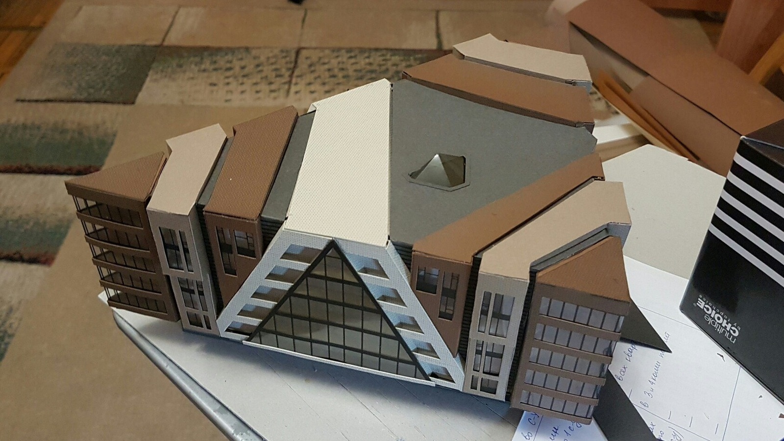 макет здания фото