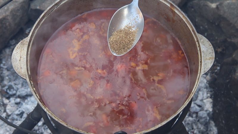 Mashkhurda or strong men's stew in a cauldron | VKAZANE - My, , Food, Recipe, , , Vkazane, Video, Longpost