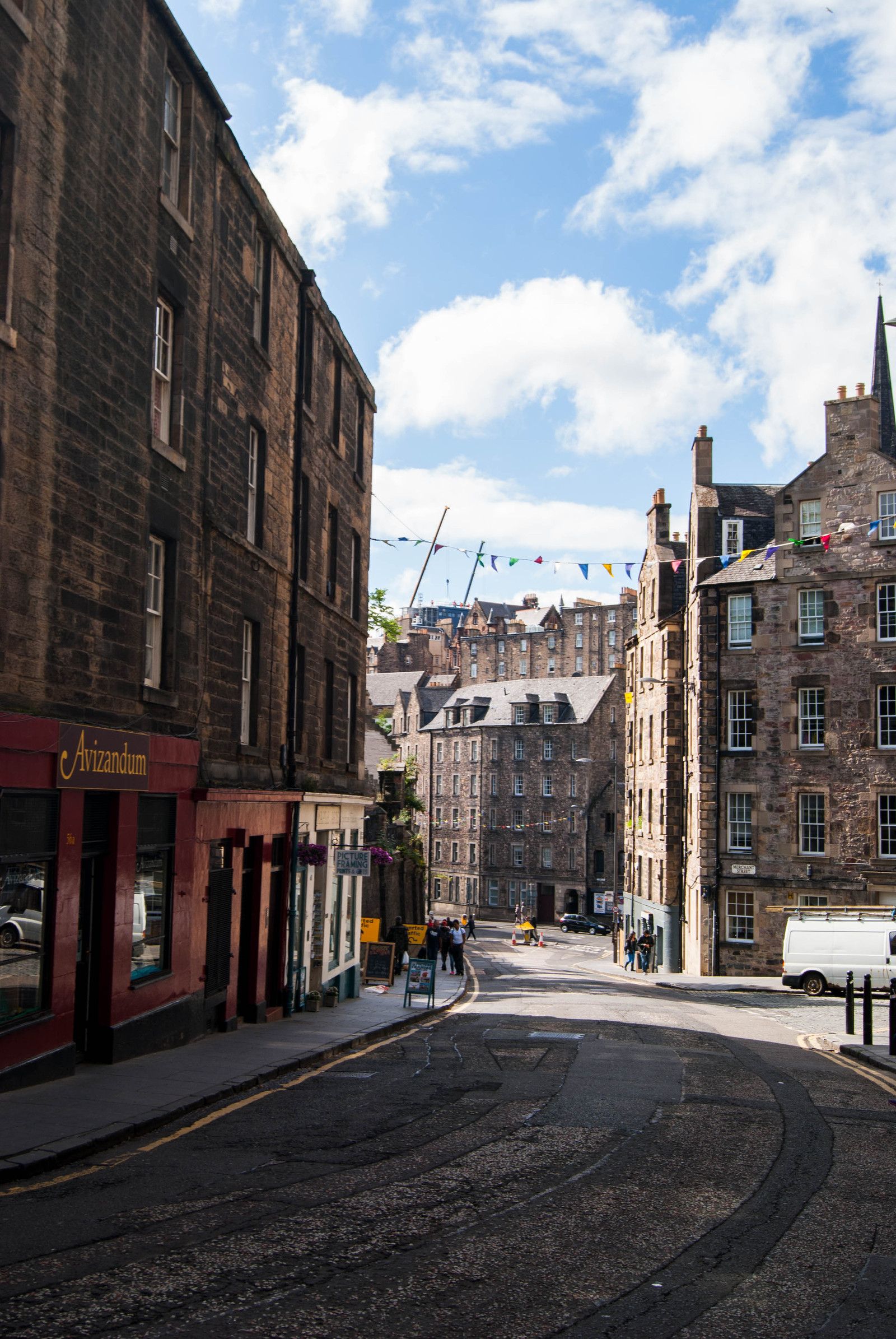 Edinburgh, Scotland - My, The photo, Scotland, Edinburgh, The street, Architecture, Excerpt, Longpost