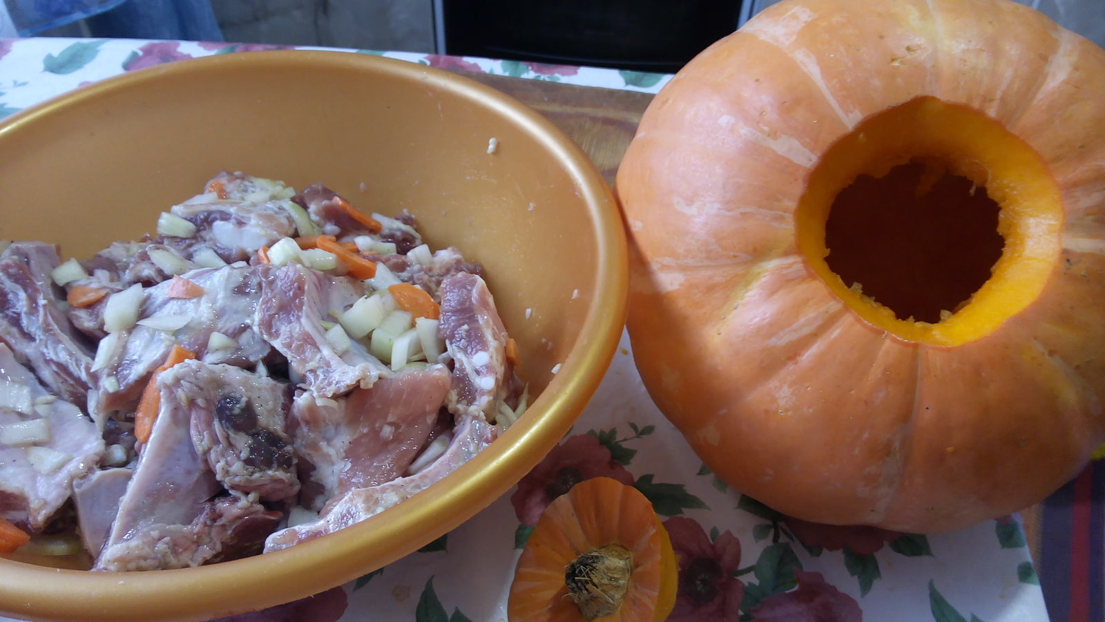 My German friends and pumpkin... - My, Food, Hobby, Meat, Meat eaters, Hot, Experiment, Homemade, Fresh, Longpost