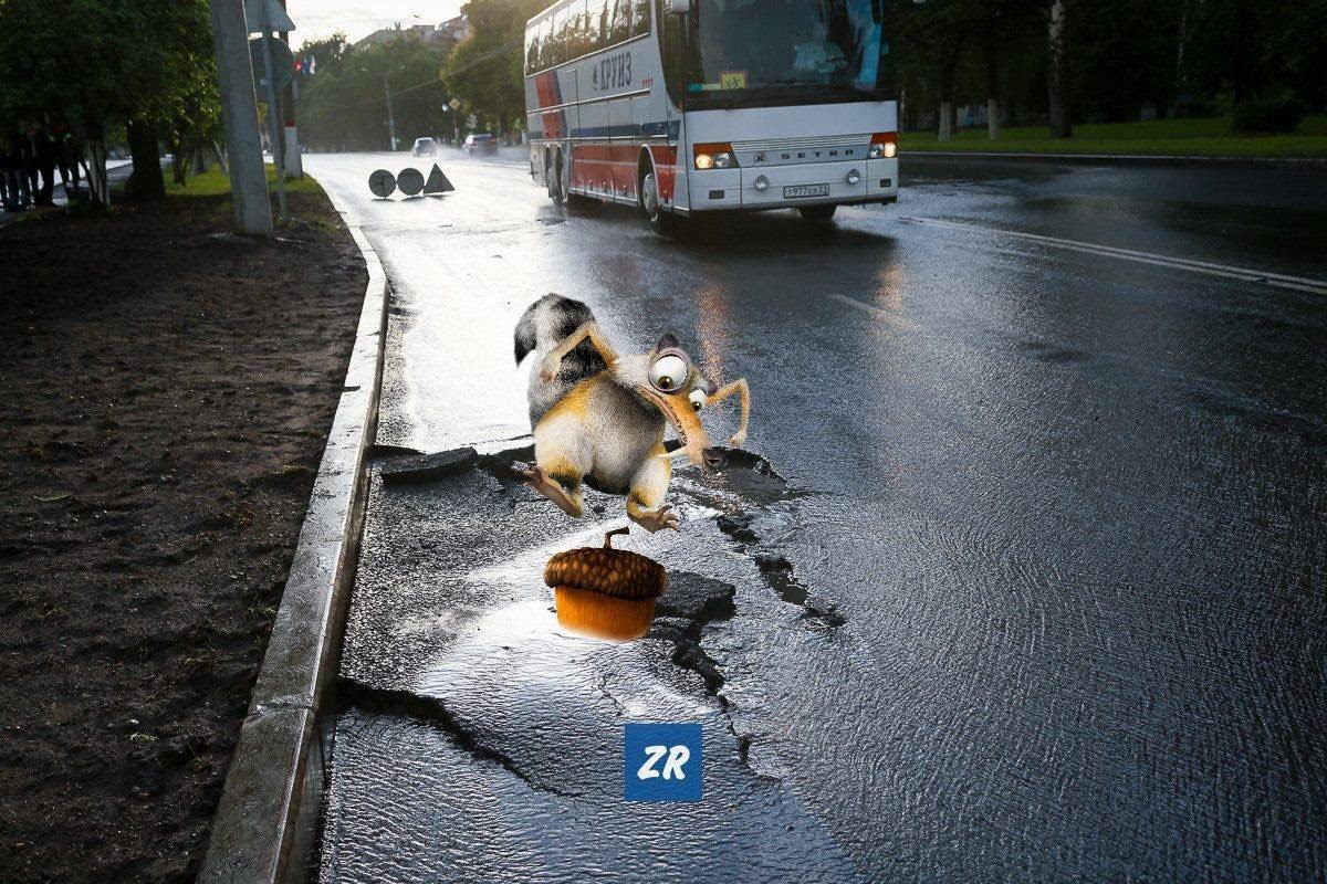 Folk art about the bridge in Cheboksary - Cheboksary, Bridge, Humor