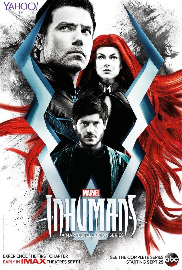 New poster of Inhumans - a new series in the Marvel Cinematic Universe - Nonhumans, Serials, Poster, Ivan Reon, Marvel, Superhumans, Imax