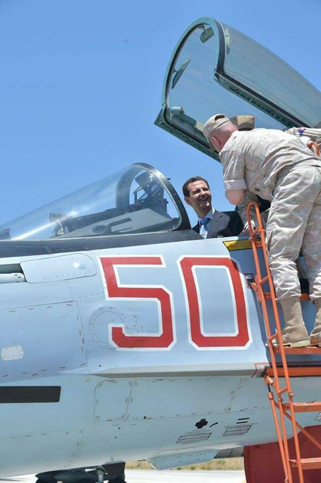 Bashar al-Assad at the Russian Khmeimim airbase - Syria, Russia, Politics, Khmeimim, Bashar al-Assad, Military, Technics, Longpost