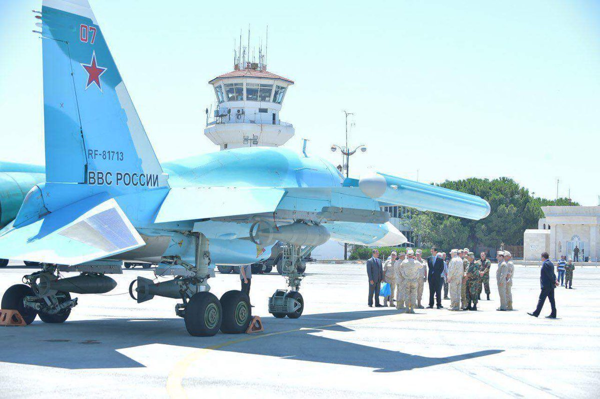 Bashar al-Assad at the Russian Khmeimim airbase - Syria, Russia, Politics, Khmeimim, Bashar al-Assad, Military, Technics, Longpost