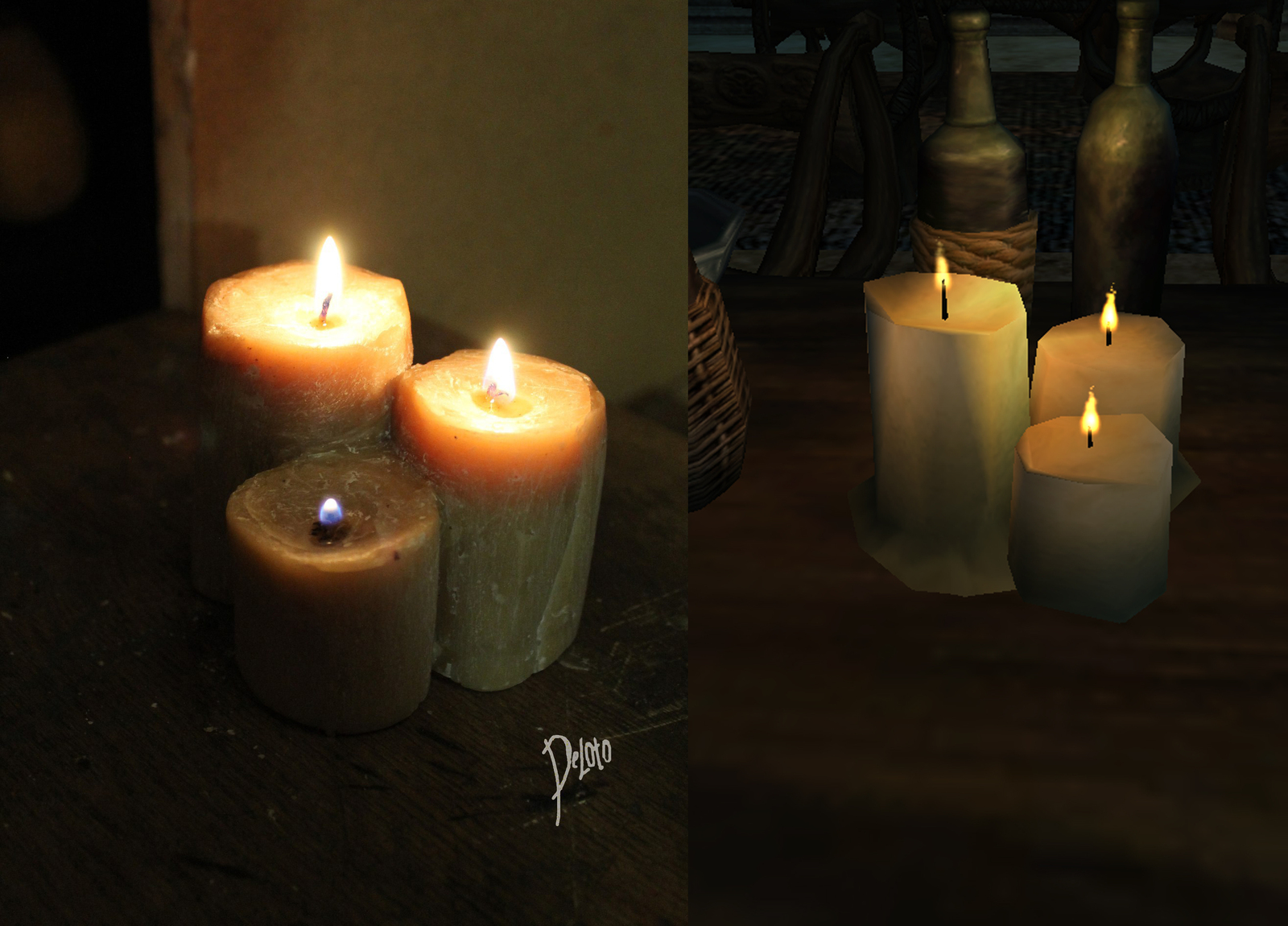 Candles from the game TES III: Morrowind - My, The elder scrolls, , , Morrowind, , Deloto, Longpost, The Elder Scrolls III: Morrowind