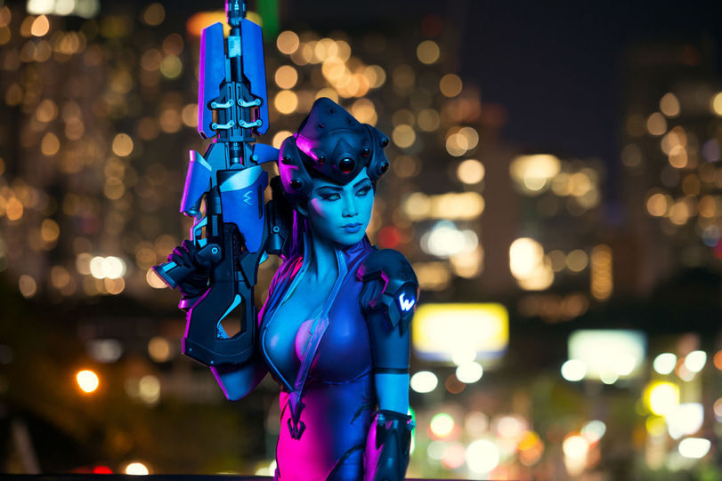 Cosplay Widowmaker (Overwatch) - Косплей, Overwatch, Blizzard, Widowmaker, Длиннопост