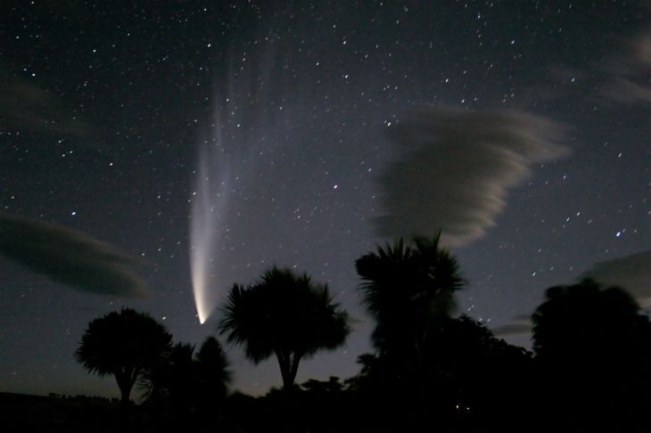 Комета McNaught - Космос, Фотография, Комета