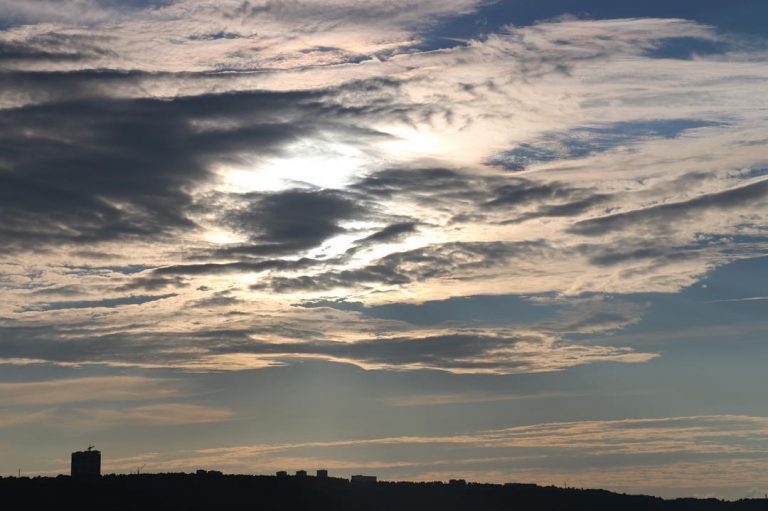 Sky over Ulyanovsk - Ulyanovsk, Volga, Volga river, Sviyaga, Sky, The photo, Russia, Volga region, Longpost, River