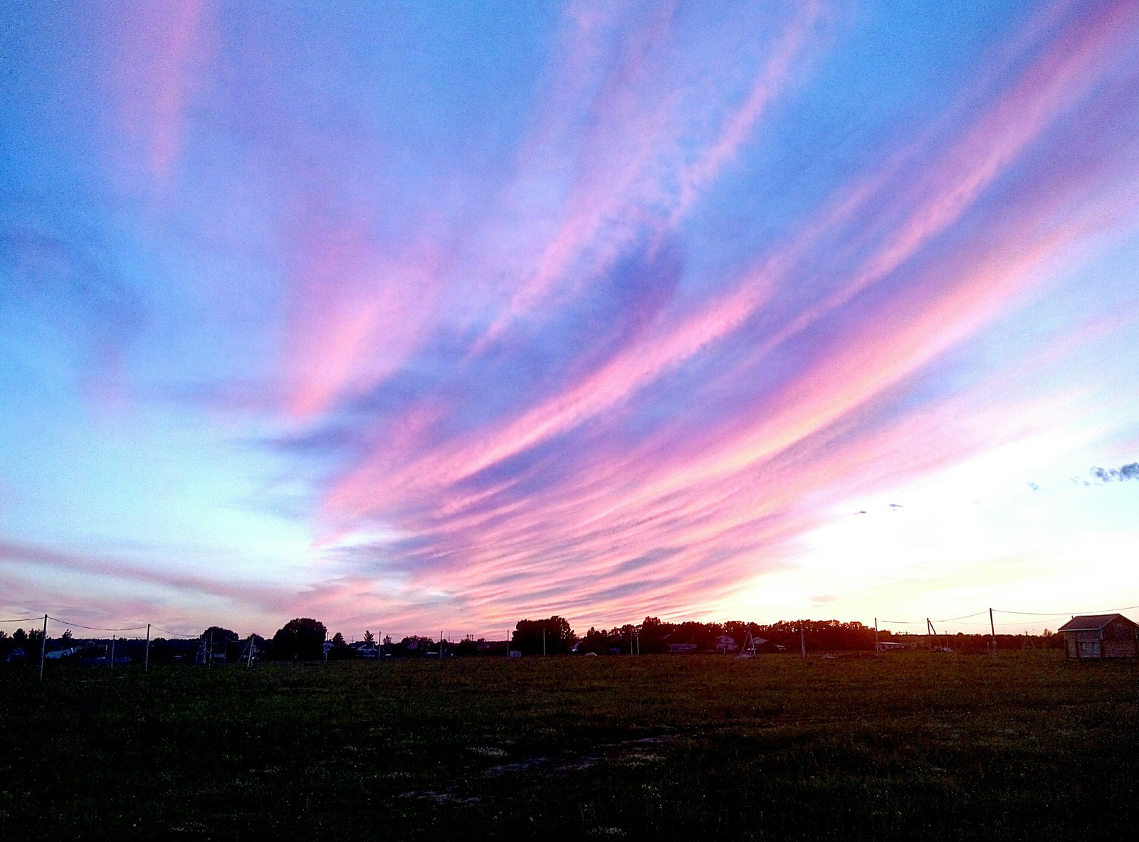 Sunset - My, Sunset, HDR, Longpost