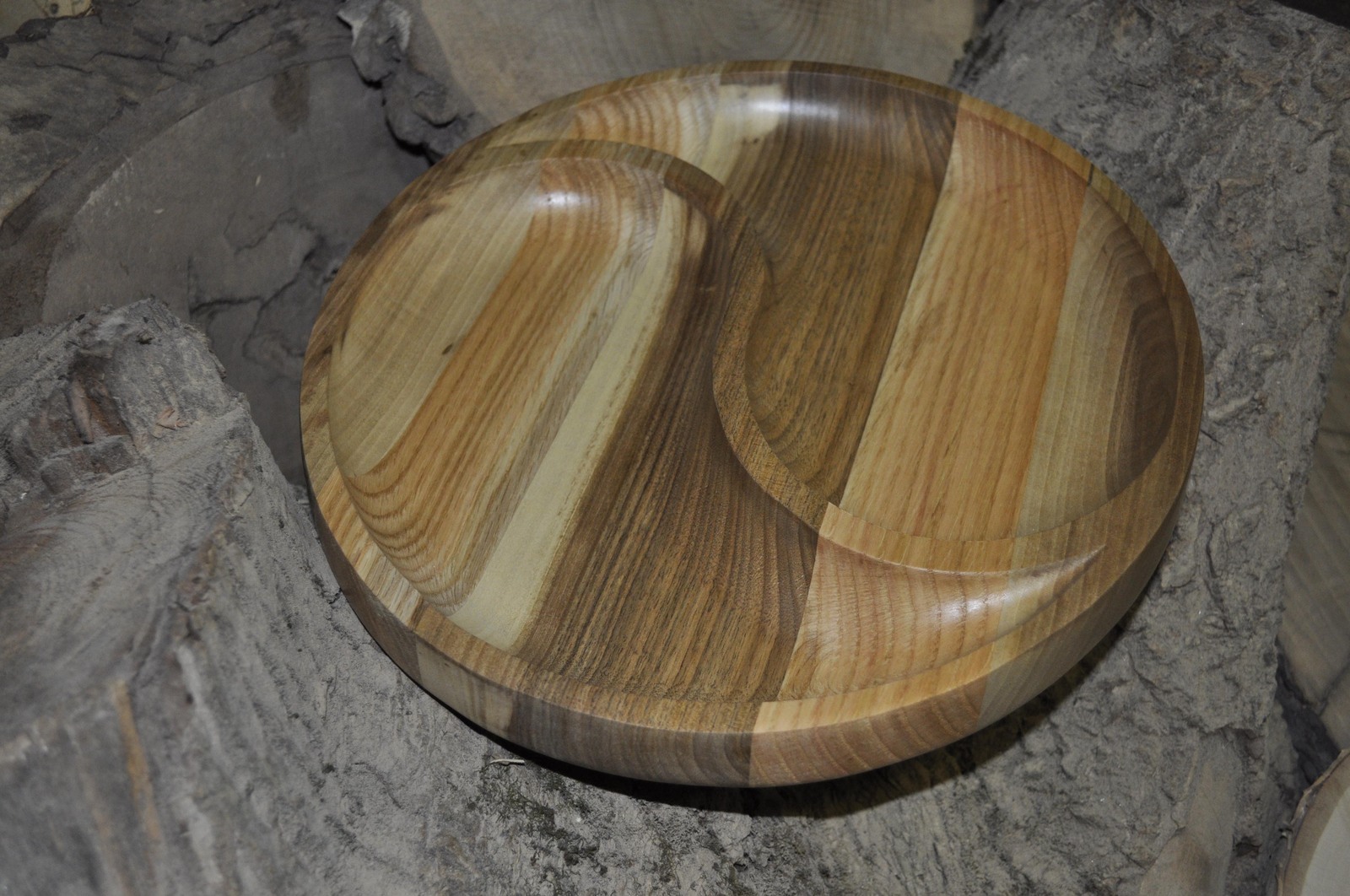 Wooden plates - My, Plate, Tableware, Tree, , Longpost