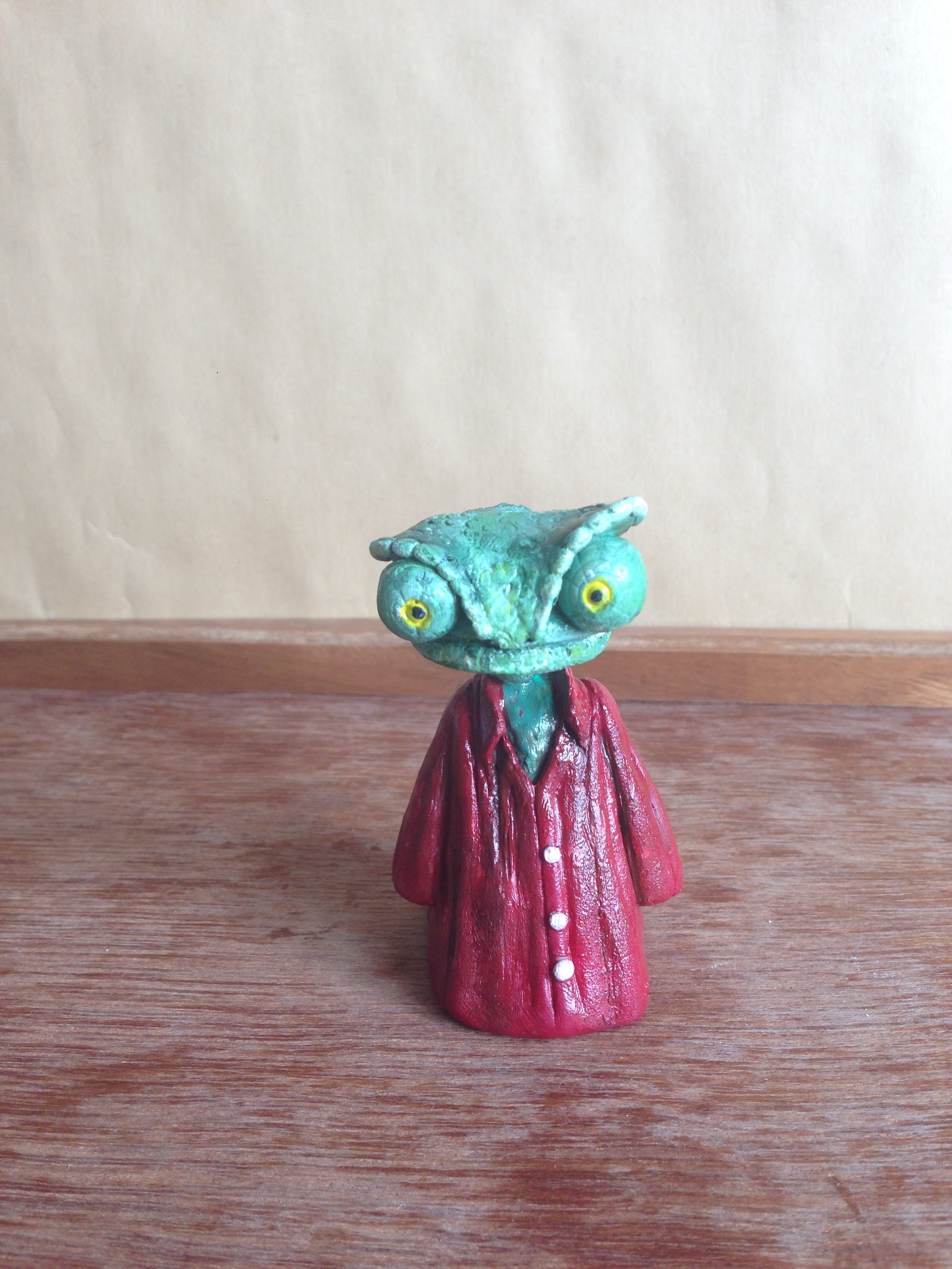 Rango and Hellboy from polymer clay - My, Hellboy, , Polymer clay, Polymer clay, Sculpting, Sculpture, Longpost