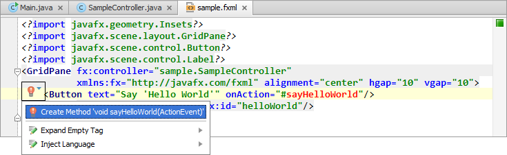 Creating a Hello World Program in JavaFX in IntelliJ IDEA - My, Java, Javafx, Programming, Graphics, Longpost