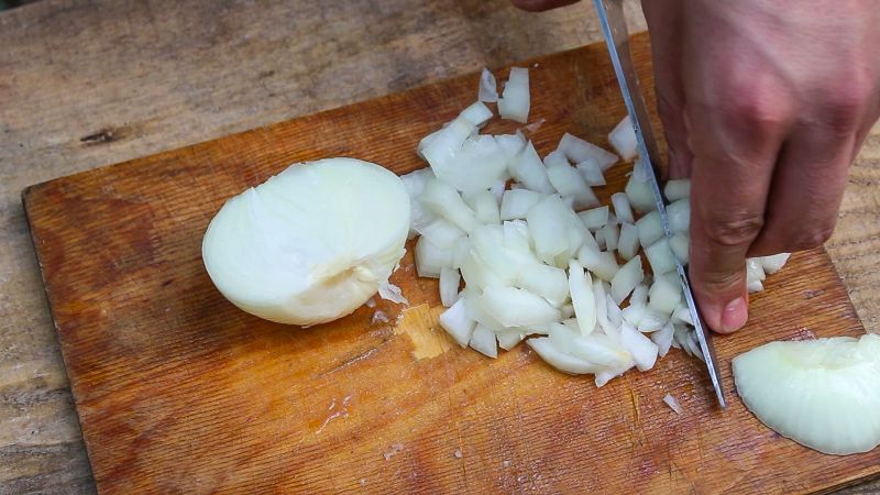 Chakhokhbili in a cauldron | VKAZANE - My, , , Recipe, , Vkazane, Video, Longpost, Food