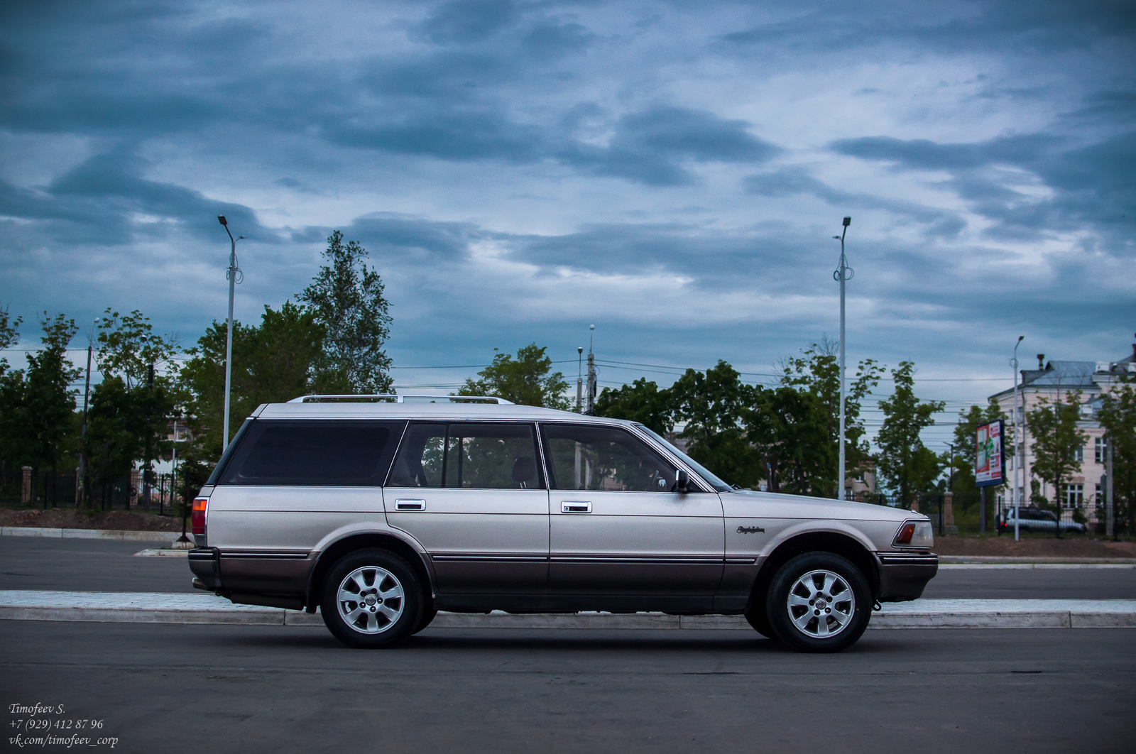 Toyota Crown Wagon '89 - My, Auto, Stance, Toyota crown, BBS, , , My, Longpost