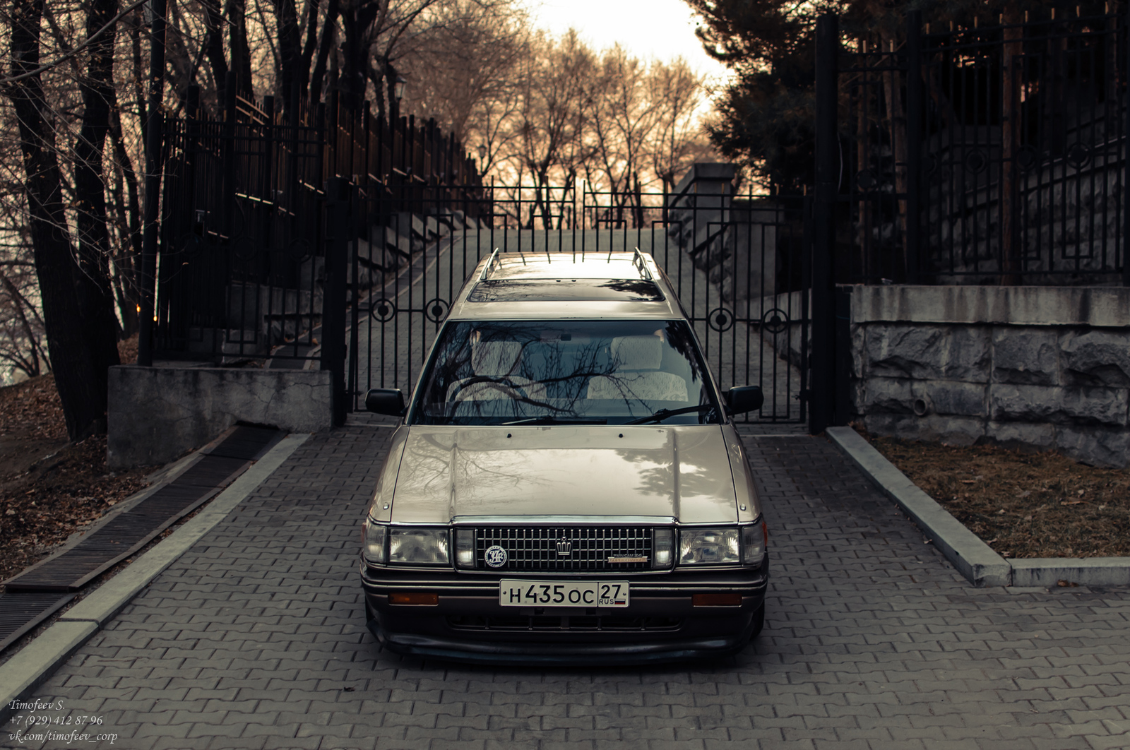 Toyota Crown Wagon '89 - My, Auto, Stance, Toyota crown, BBS, , , My, Longpost