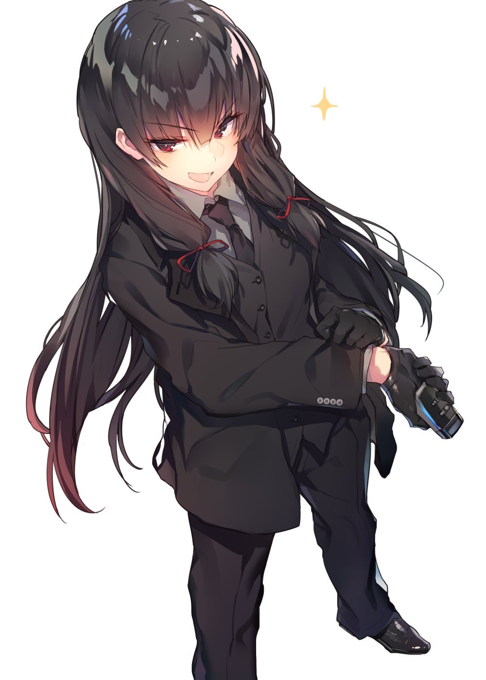 Girls in suits - Kantai collection, Isokaze, Nowaki, Arashi, Kagerou, Anime, Anime art, , Longpost