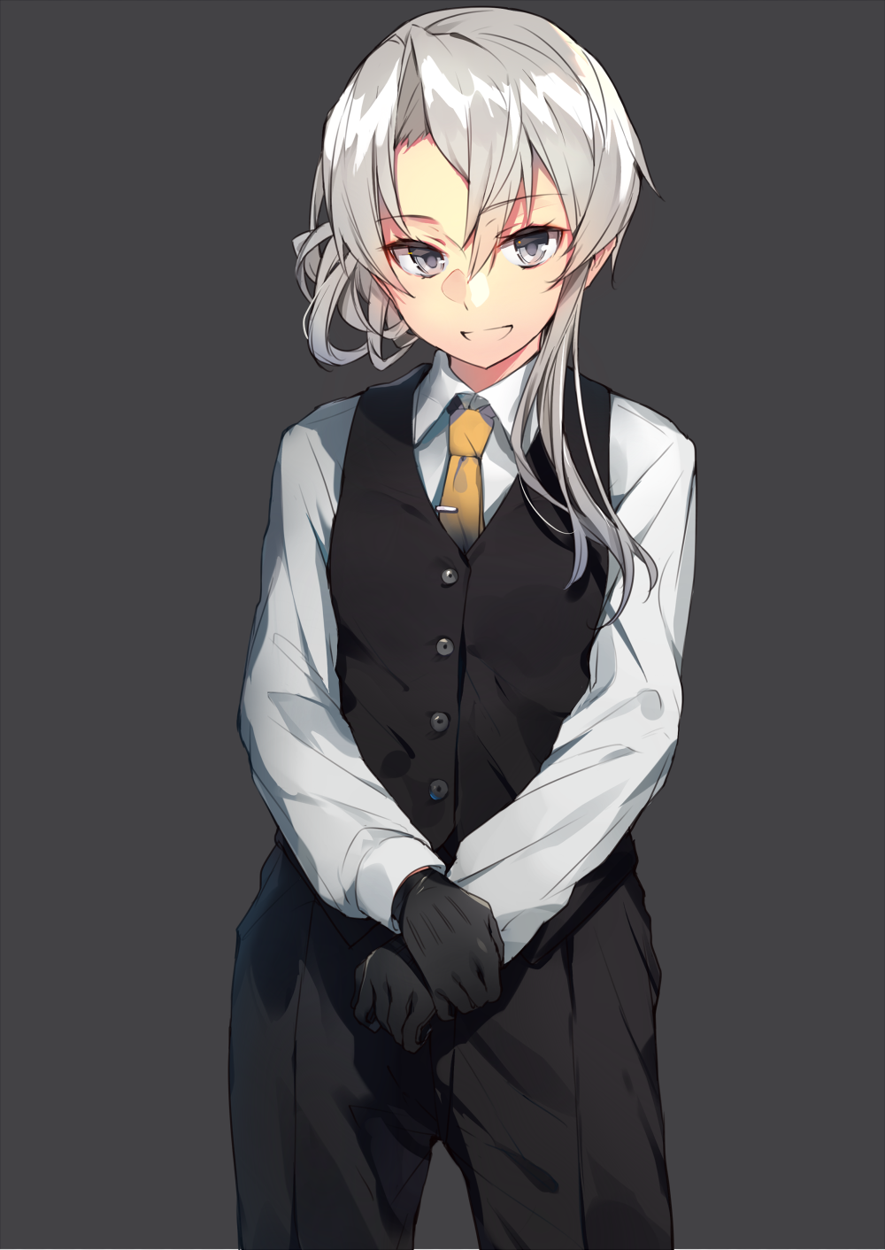 Girls in suits - Kantai collection, Isokaze, Nowaki, Arashi, Kagerou, Anime, Anime art, , Longpost