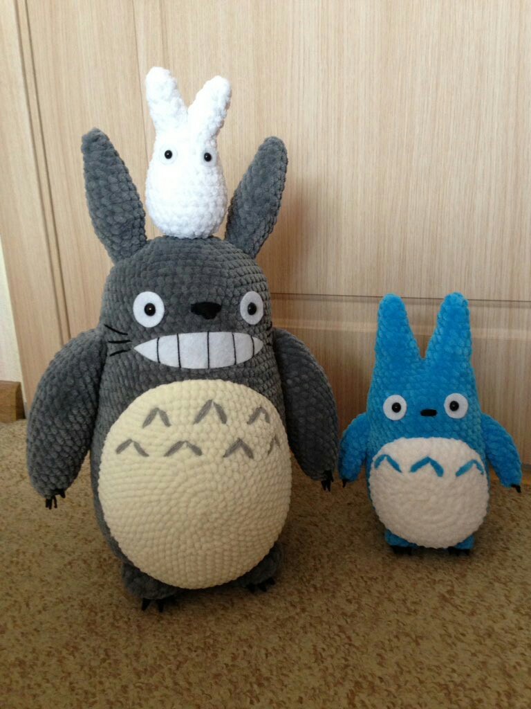 Plush Totoro - My, Totoro, My neighbor Totoro, Plush Toys, Hayao Miyazaki, Anime