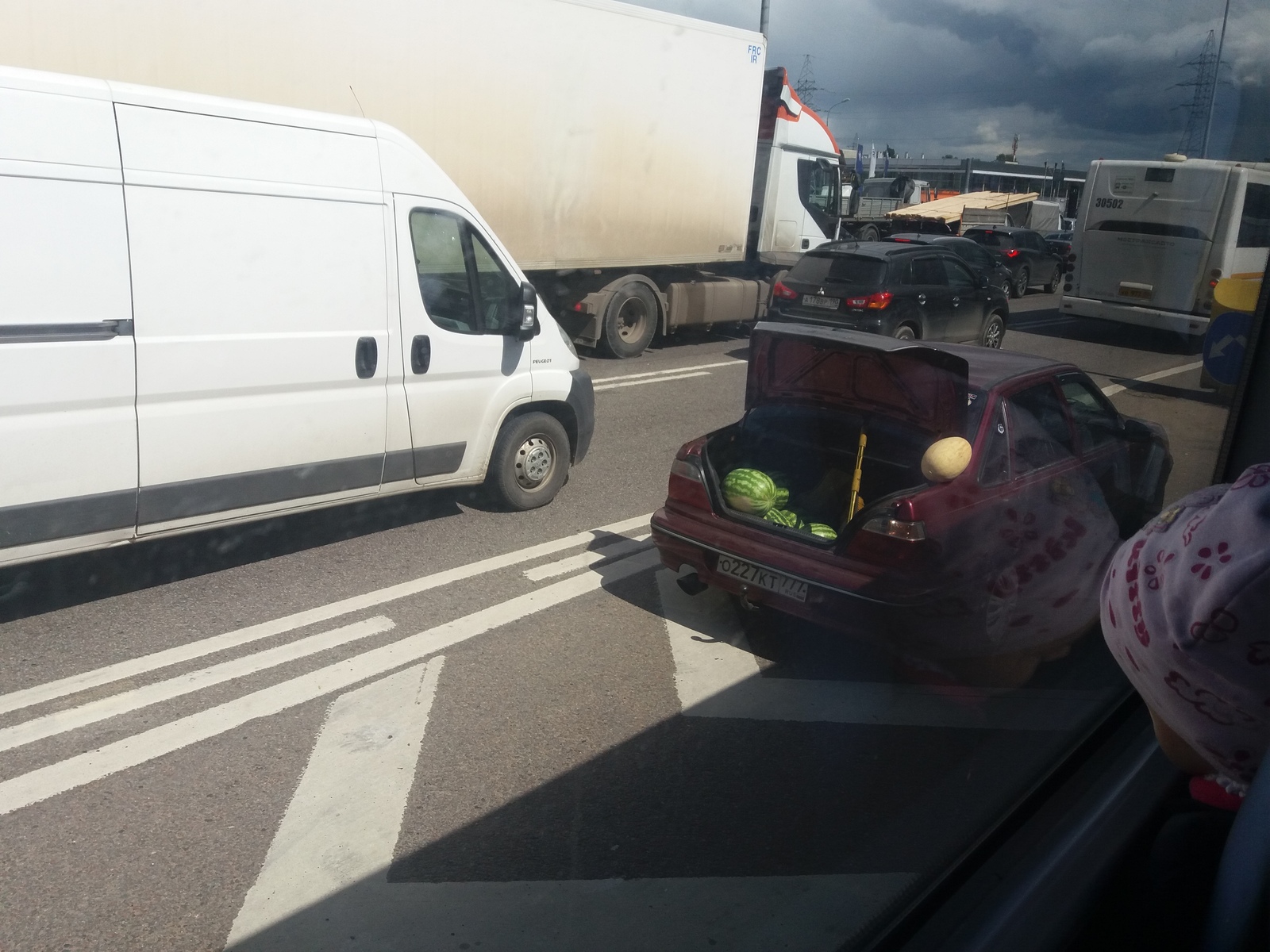 It's all right - My, Moscow, Business, Watermelon, Traffic jams