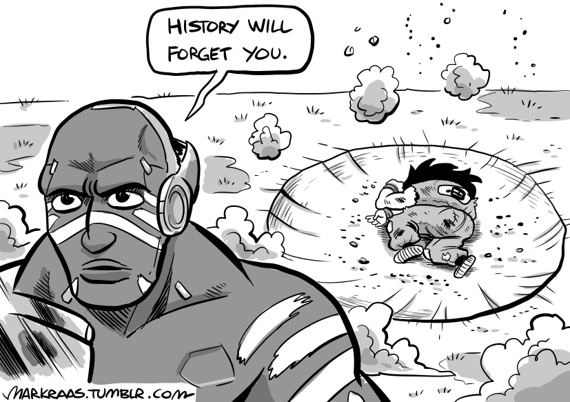 History will forget you - Overwatch, Comics, Doomfist, Dragon ball z, Dragon ball, Markraas, Anime