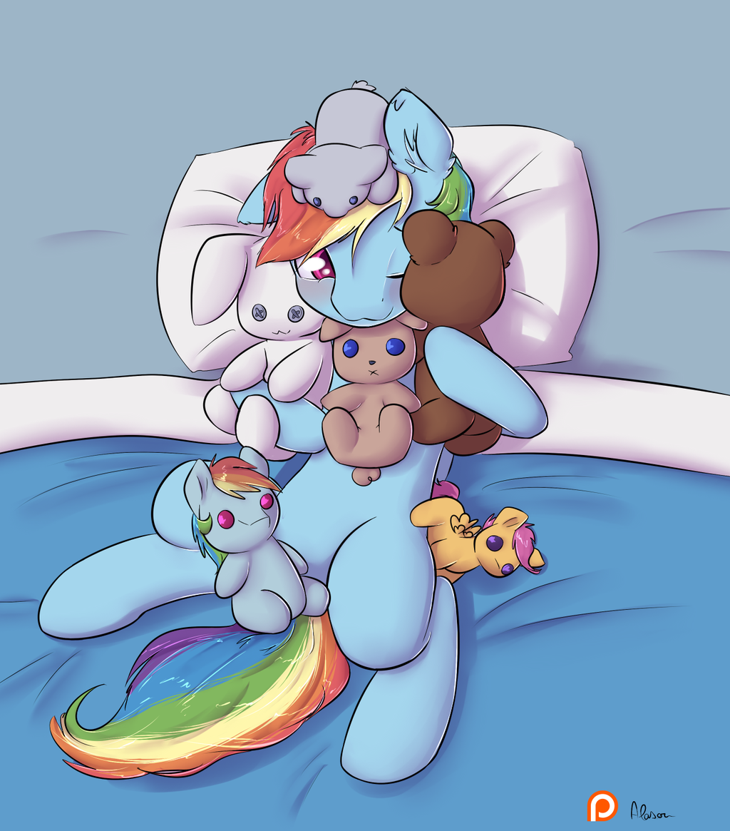 Rainbow Dash's secret - My little pony, Rainbow dash, Alasou