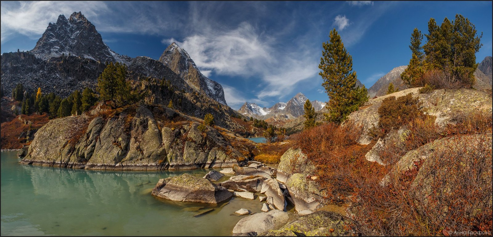 Lake Darashkol - Russia, The photo, Nature, Landscape, Altai, Lake, September, Gotta go, Longpost, Altai Republic