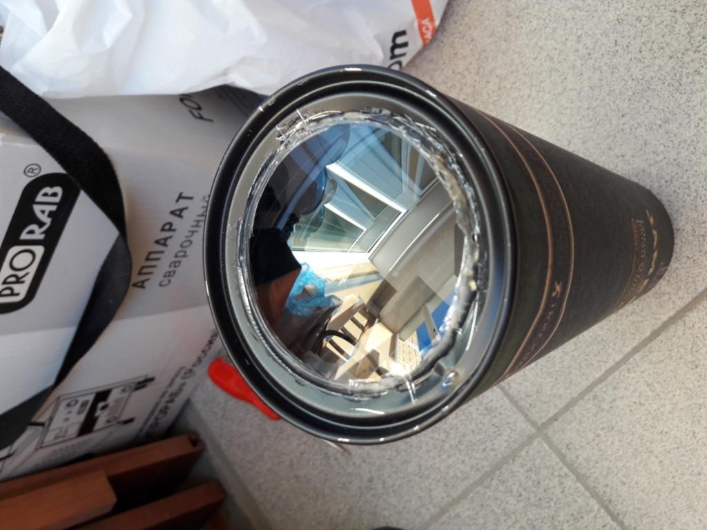 Alcotelescope-refractor of the Kepler system - , Zoom, Refractor, , Homemade, Longpost