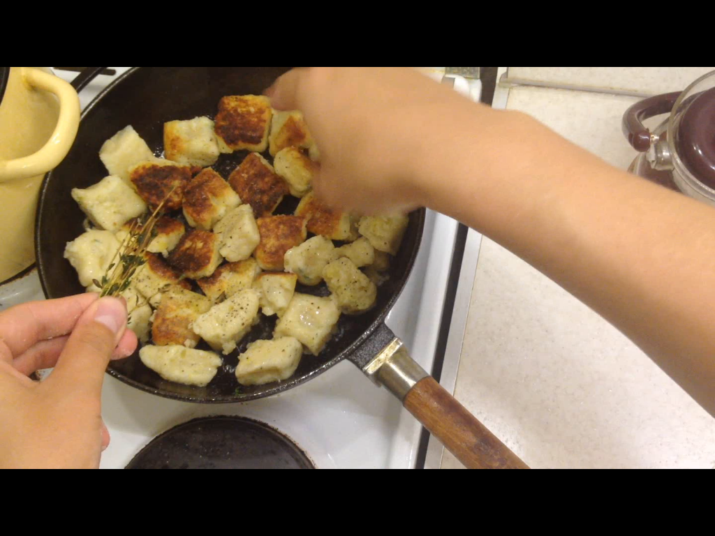 Gnocchi - My, Preparation, Food, Video recipes, Gnocchi, Potato, Italian food, Yummy, Cooking, Video, Longpost