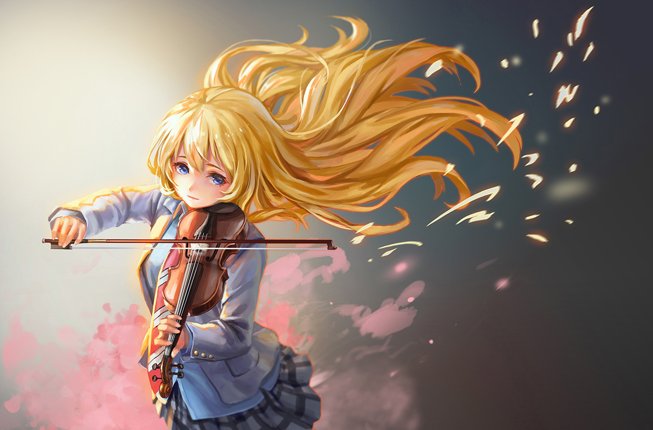 Shigatsu wa Kimi no Uso | Пикабу