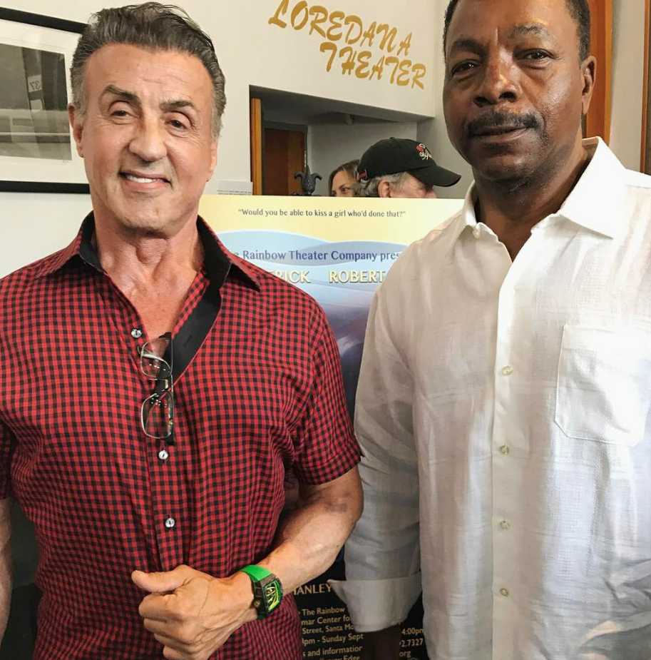 Creed and Stallone - Rocky, Sylvester Stallone, Apollo Creed